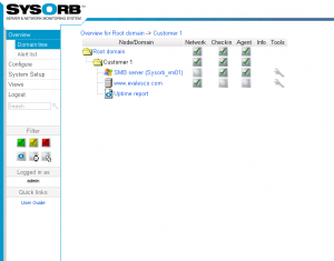 SysOrb customer setup